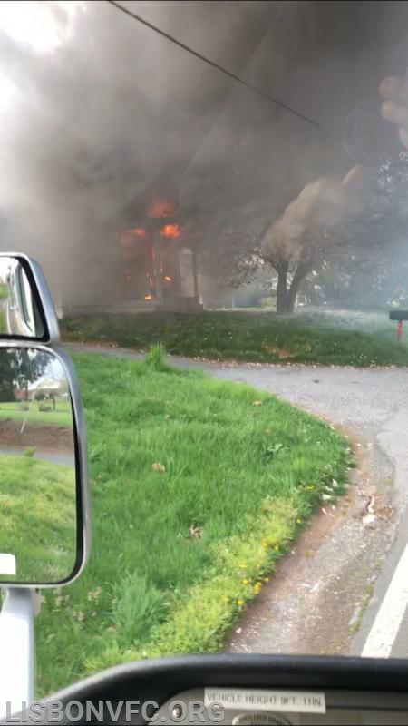 4/15/2019 House Fire 7000 Block Woodbine Rd