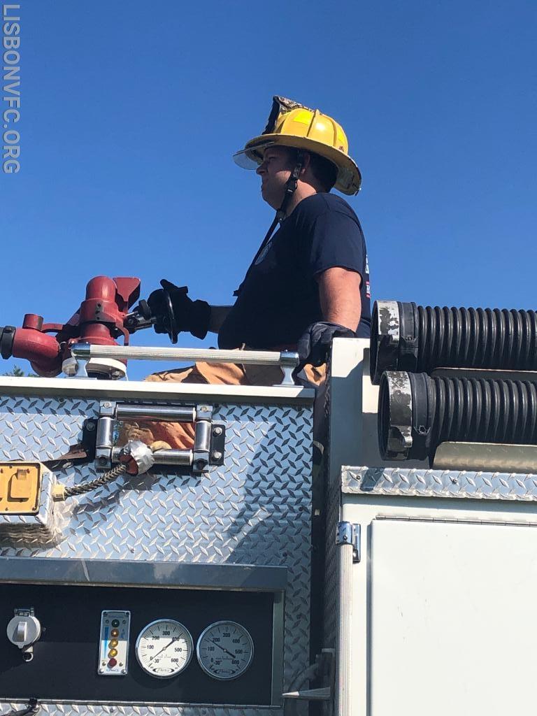 7/15/19 Barn Fire, 3000 Block Rt 97 in Glenwood