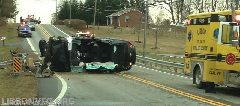 1/25/2015 Fatal MVC with Entrapment Rt 144 at Bahner Ct