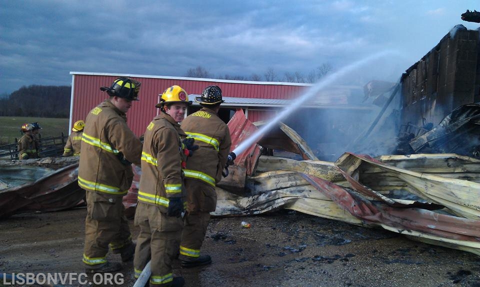 1/1/2012 Barn Fire 2100 Block Jennings Chapel Rd