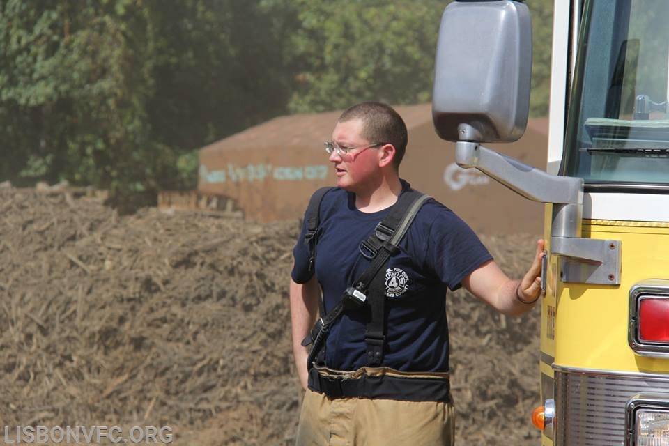 9/26/2013 Large Mulch Fire Kabik Ct.