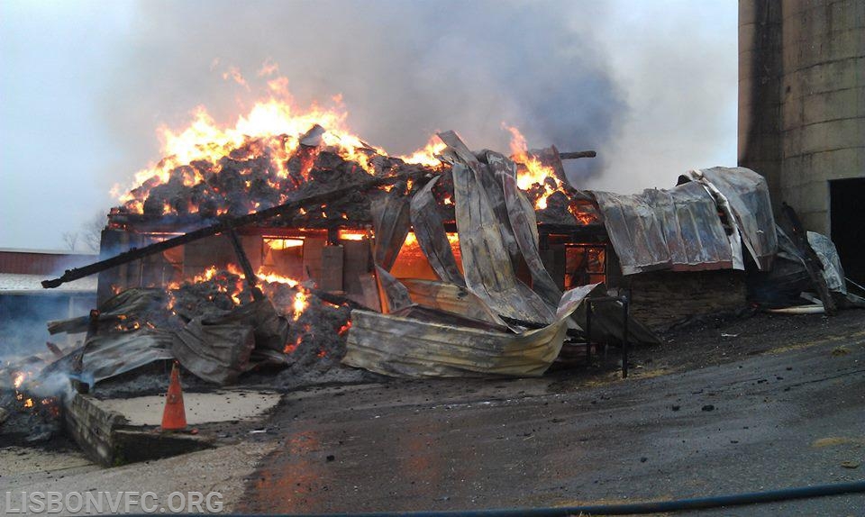 1/1/2012 Barn Fire 2100 Block Jennings Chapel Rd