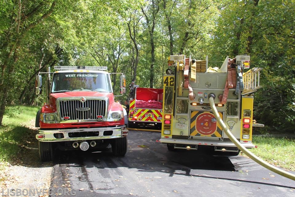 9/26/2013 Large Mulch Fire Kabik Ct.