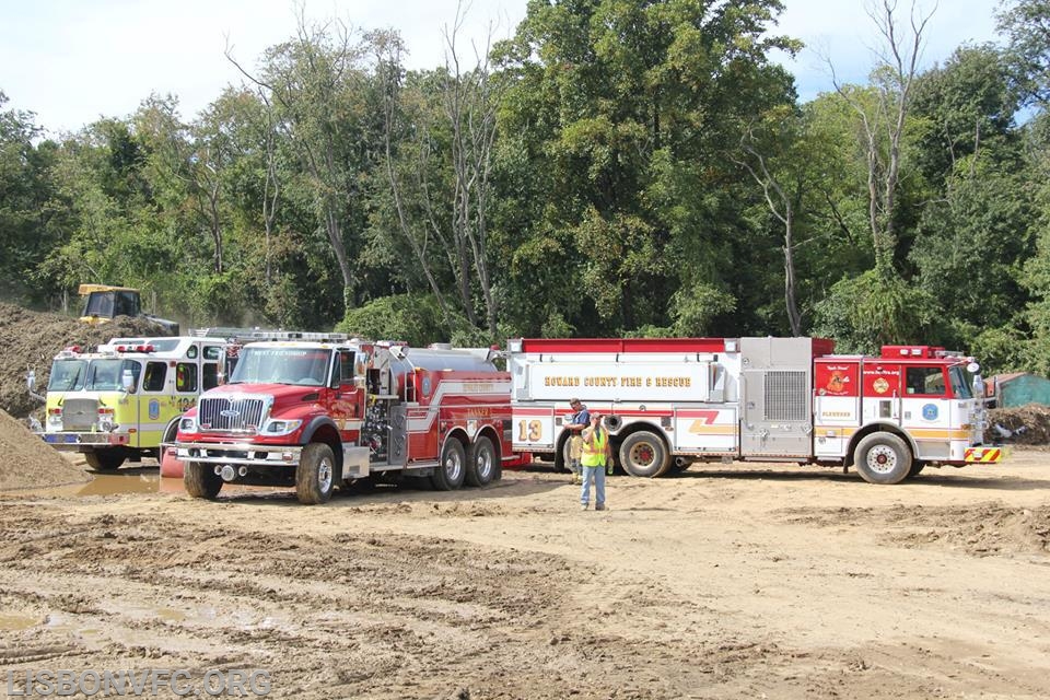 9/26/2013 Large Mulch Fire Kabik Ct.