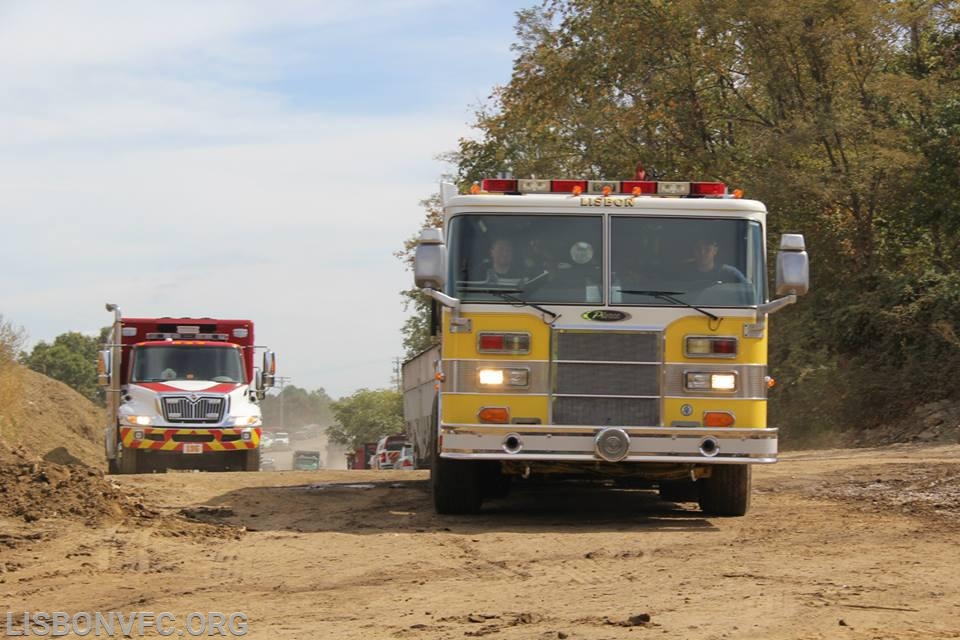 9/26/2013 Large Mulch Fire Kabik Ct.