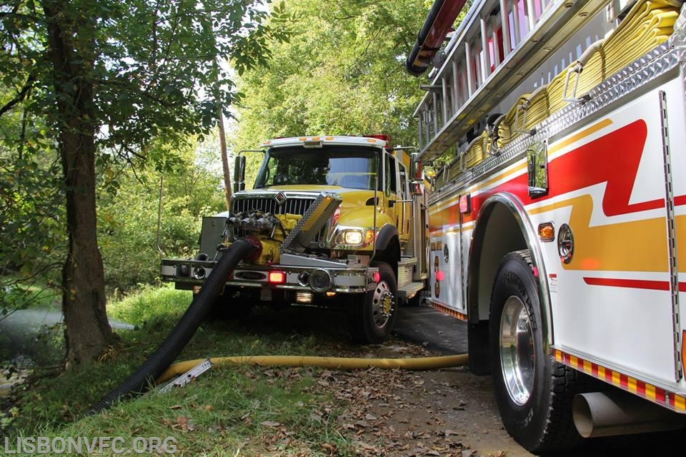 9/26/2013 Large Mulch Fire Kabik Ct.