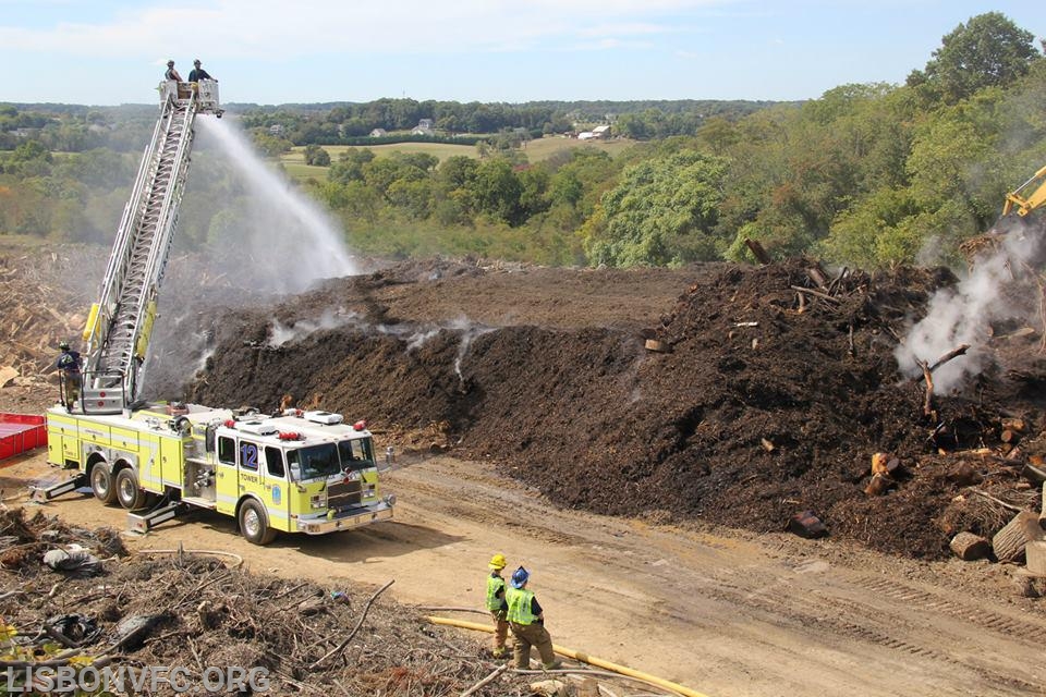 9/26/2013 Large Mulch Fire Kabik Ct.