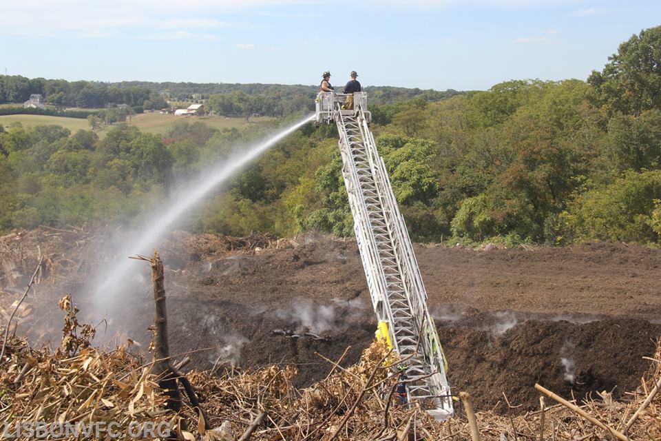 9/26/2013 Large Mulch Fire Kabik Ct.