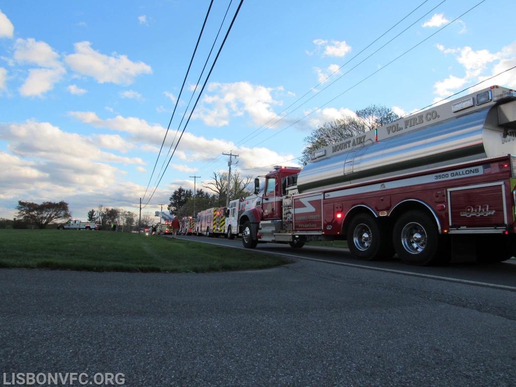 4/15/2019 House Fire 7000 Block Woodbine Rd