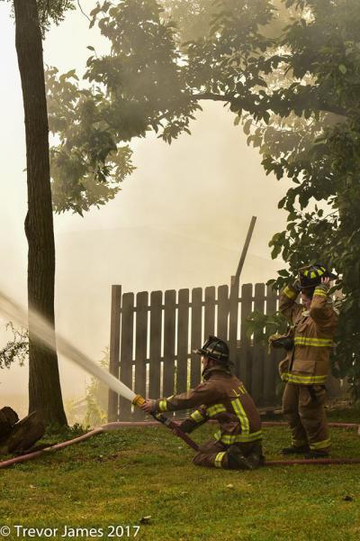 6/15/2017 Building Fire 1000 Block S Main St in Mt Airy