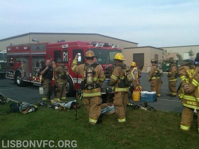 8/2/2011 Building Fire with HazMat Mt. Airy