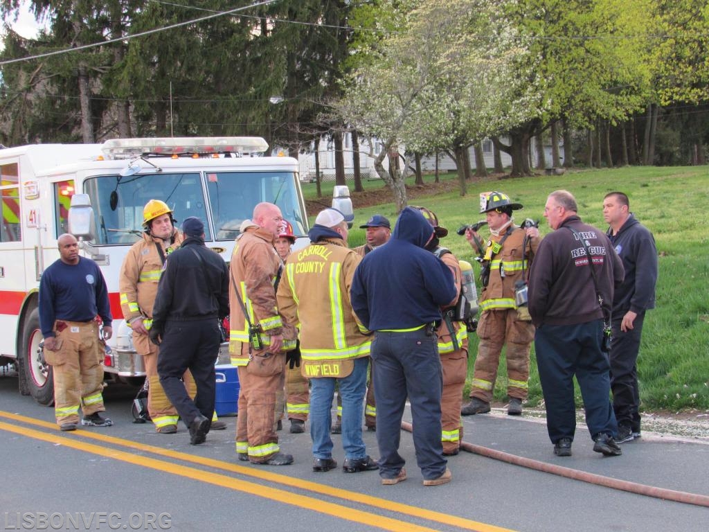 4/15/2019 House Fire 7000 Block Woodbine Rd