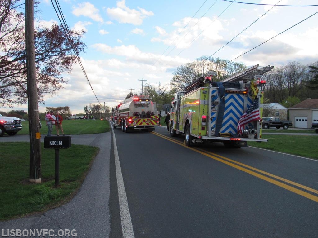 4/15/2019 House Fire 7000 Block Woodbine Rd