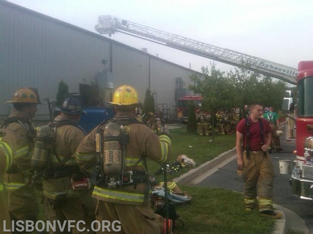 8/2/2011 Building Fire with HazMat Mt. Airy