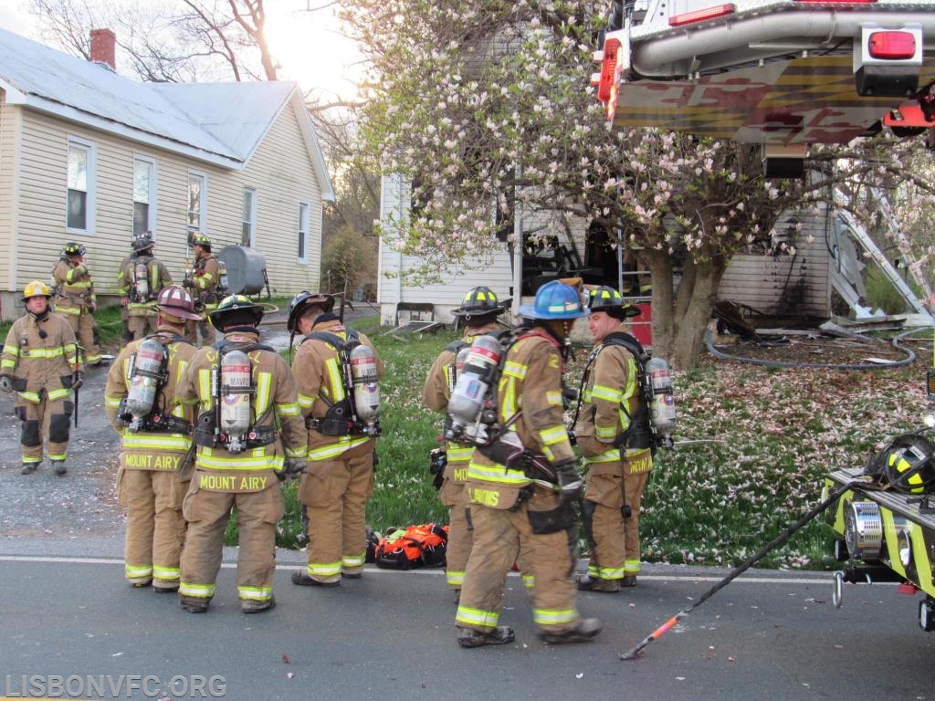 4/15/2019 House Fire 7000 Block Woodbine Rd