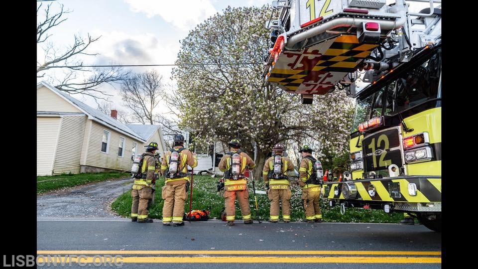 4/15/2019 House Fire 7000 Block Woodbine Rd