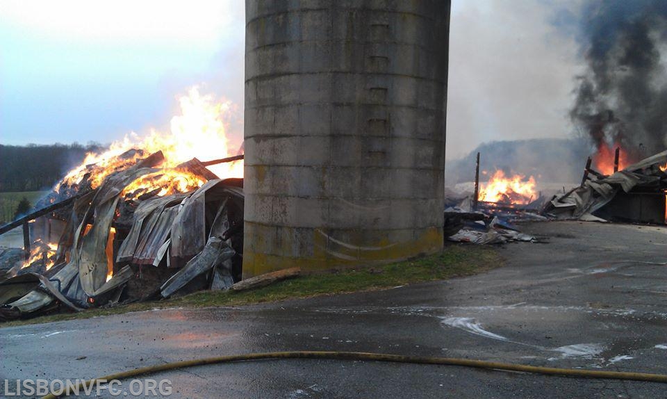 1/1/2012 Barn Fire 2100 Block Jennings Chapel Rd