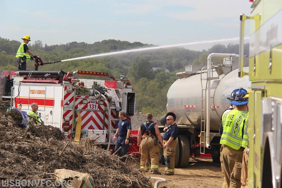 9/26/2013 Large Mulch Fire Kabik Ct.