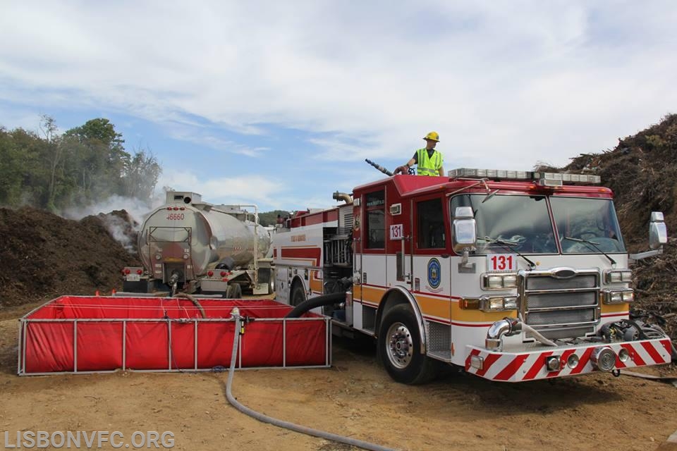 9/26/2013 Large Mulch Fire Kabik Ct.