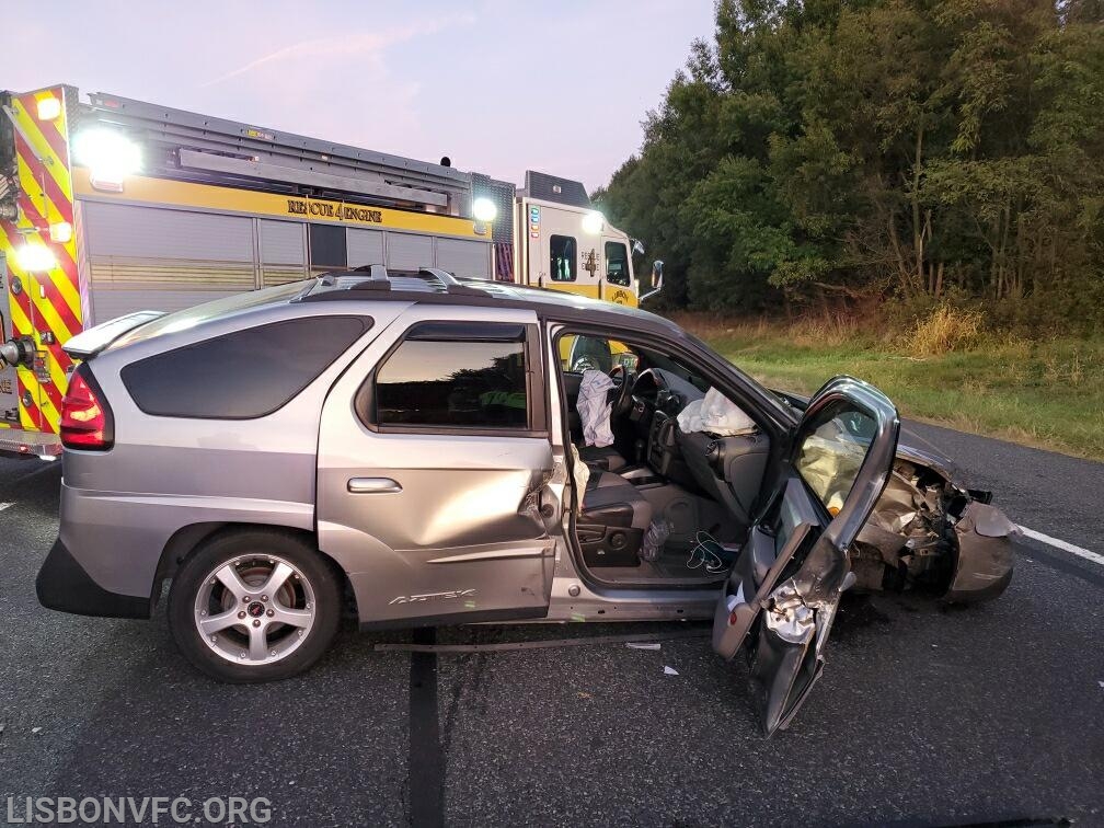 9/25/19 MVC, I-70 Westbound near Rt 94