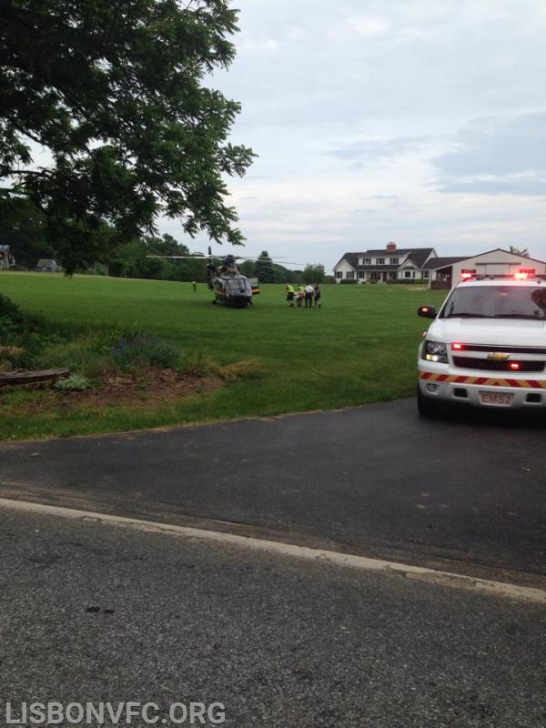 6/4/2014 MVC involving Motorcycle Flyout Daisy Rd at Ed Warfield Rd