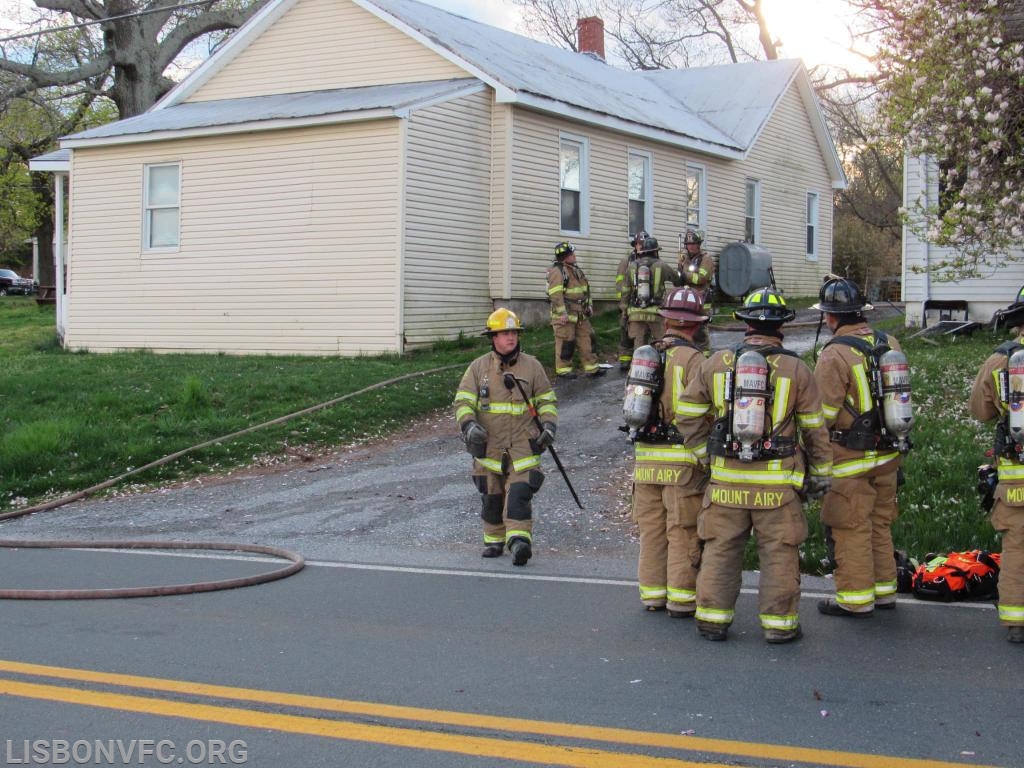 4/15/2019 House Fire 7000 Block Woodbine Rd