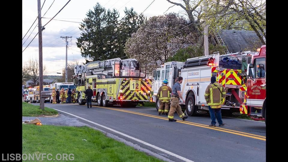 4/15/2019 House Fire 7000 Block Woodbine Rd