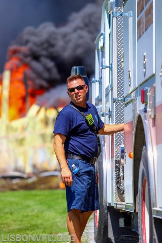 7/15/19 Barn Fire, 3000 Block Rt 97 in Glenwood