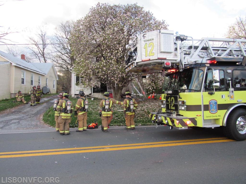 4/15/2019 House Fire 7000 Block Woodbine Rd