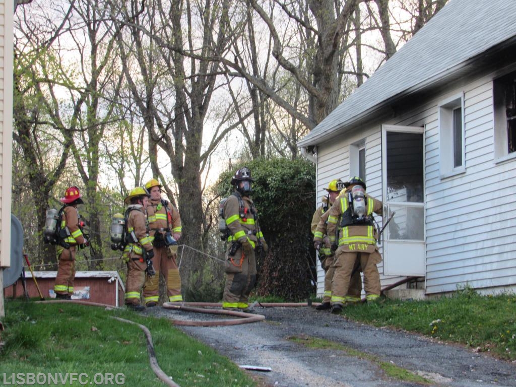 4/15/2019 House Fire 7000 Block Woodbine Rd