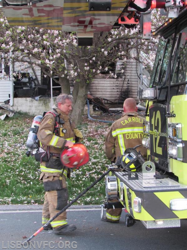 4/15/2019 House Fire 7000 Block Woodbine Rd