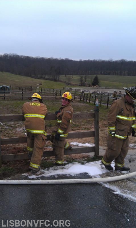 1/1/2012 Barn Fire 2100 Block Jennings Chapel Rd