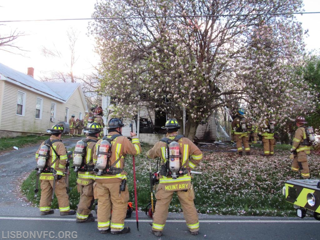 4/15/2019 House Fire 7000 Block Woodbine Rd