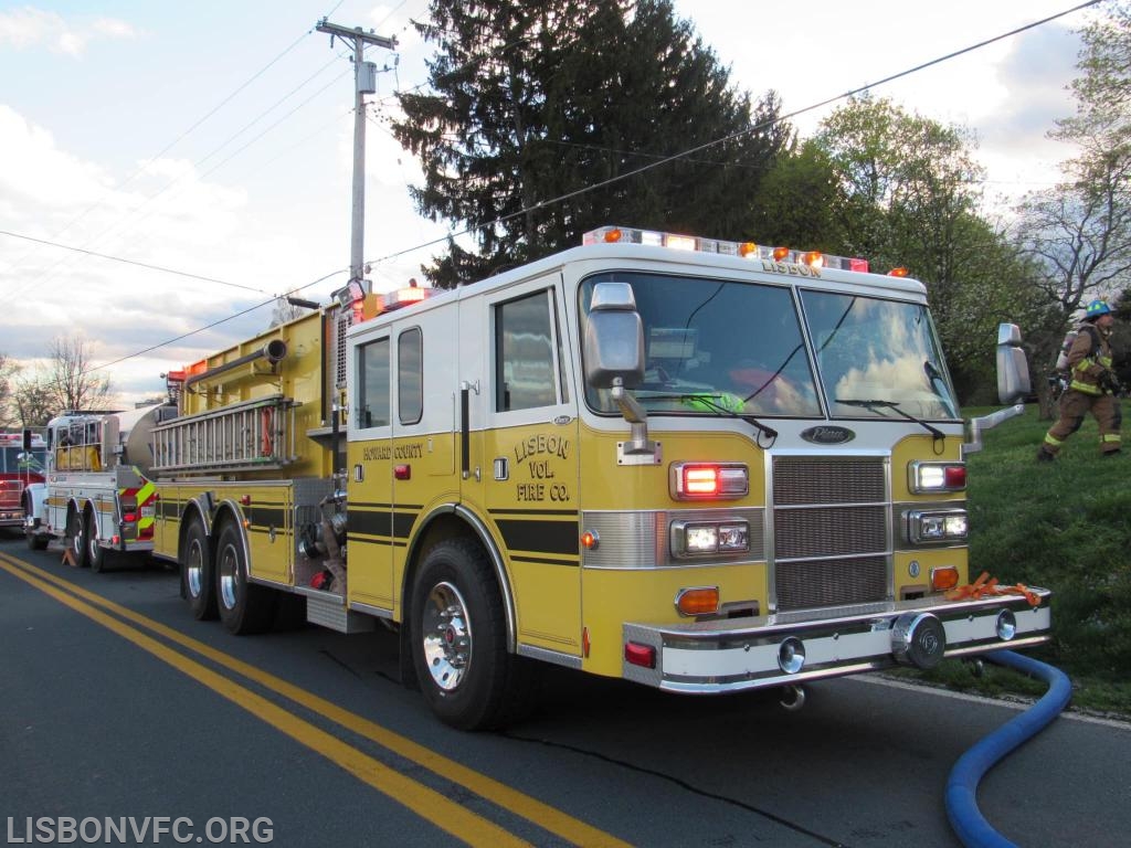 4/15/2019 House Fire 7000 Block Woodbine Rd