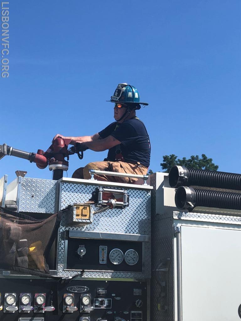 7/15/19 Barn Fire, 3000 Block Rt 97 in Glenwood