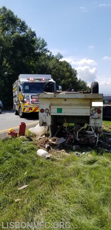 8/30/2018 MVC Rollover on I-70 near Morgan Station Rd