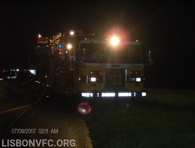 7/9/2007 Barn Fire Roxbury Rd