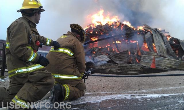 1/1/2012 Barn Fire 2100 Block Jennings Chapel Rd