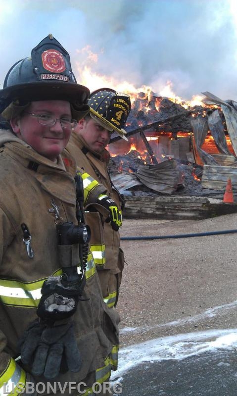 1/1/2012 Barn Fire 2100 Block Jennings Chapel Rd