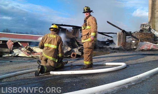 1/1/2012 Barn Fire 2100 Block Jennings Chapel Rd