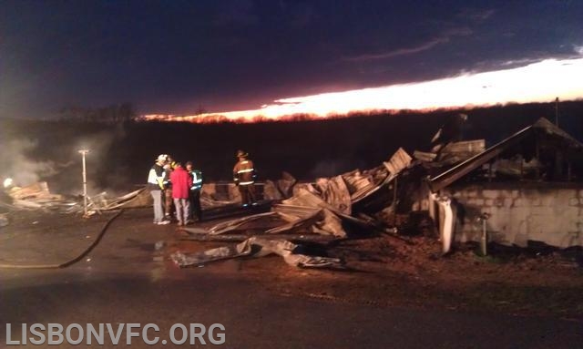 1/1/2012 Barn Fire 2100 Block Jennings Chapel Rd