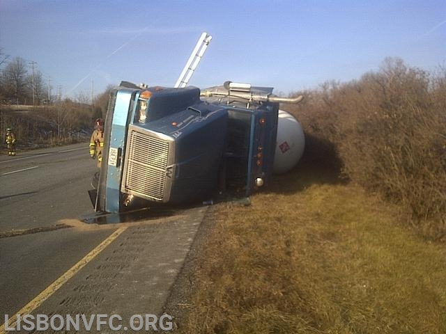 1/16/2011 Tanker Rollover I-70 at MP 69