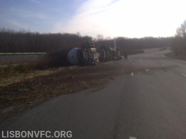 1/16/2011 Tanker Rollover I-70 at MP 69