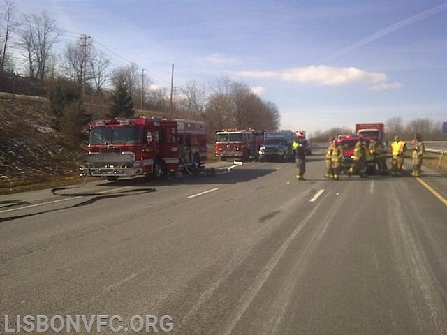 1/16/2011 Tanker Rollover I-70 at MP 69