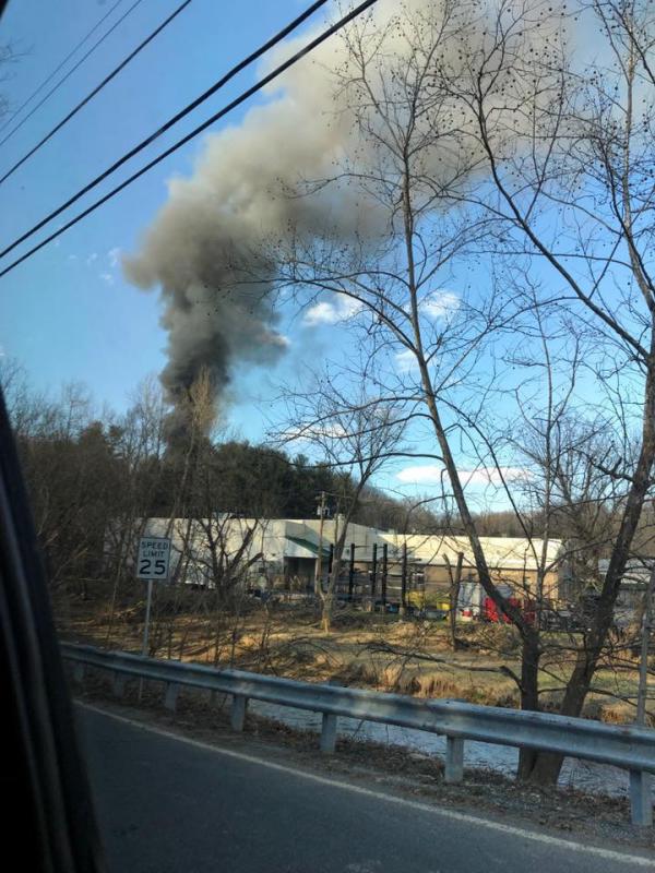 3/17/2019 Barn Fire 7700 Block Woodbine Rd