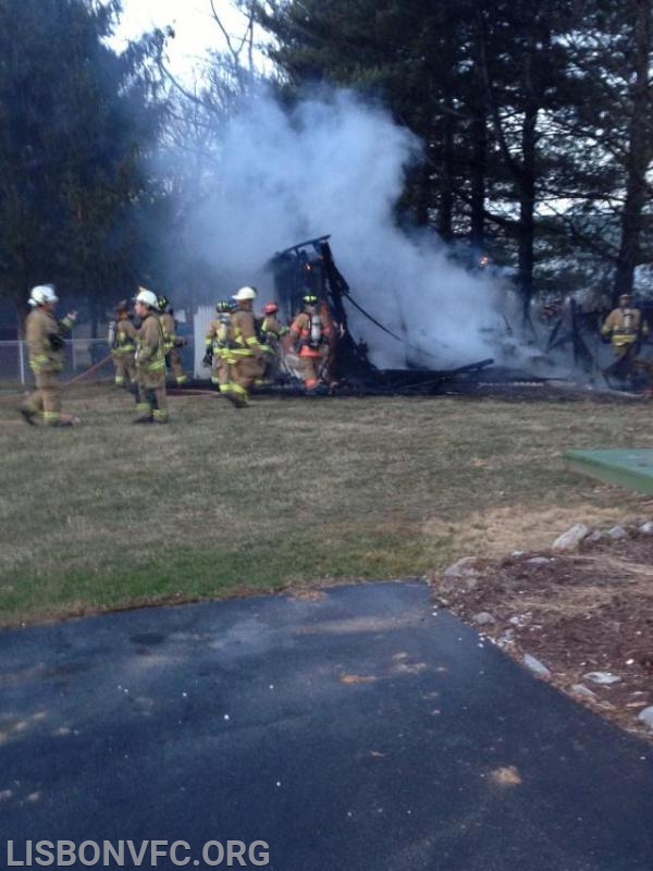 3/5/2013 Shed Fire 5600 Block Manor Dr Winfield