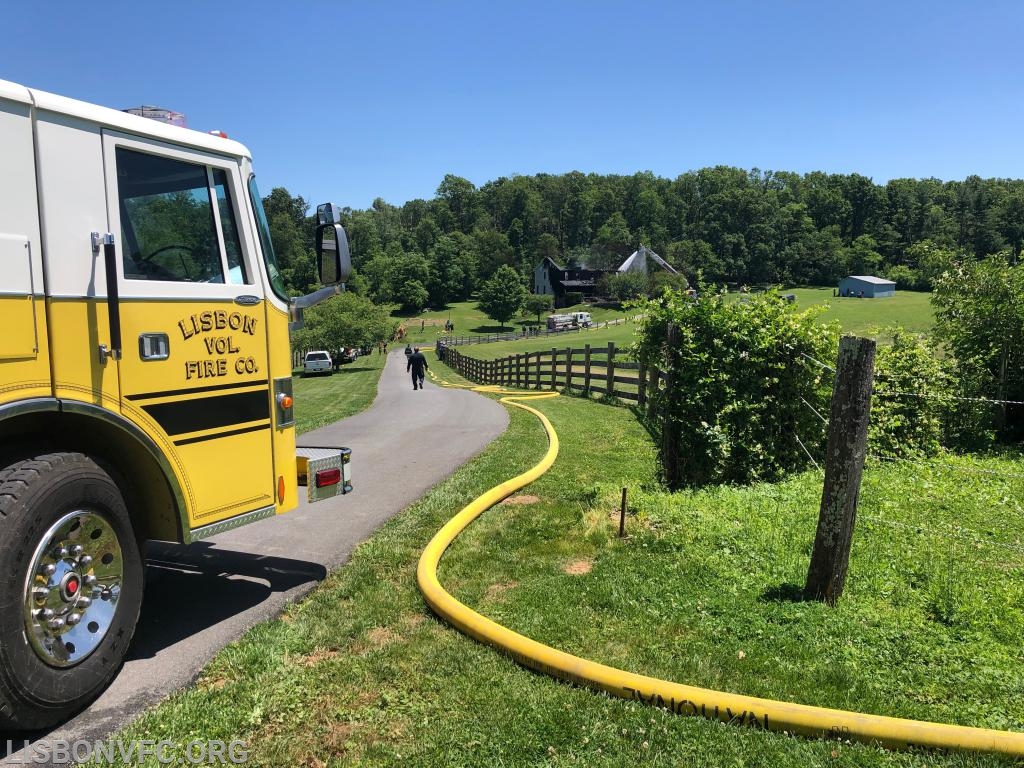 6/4/2019 2 Alarm House Fire 1500 Block of Old Annapolis Rd