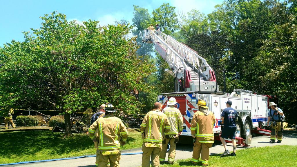 6/4/2019 2 Alarm House Fire 1500 Block of Old Annapolis Rd