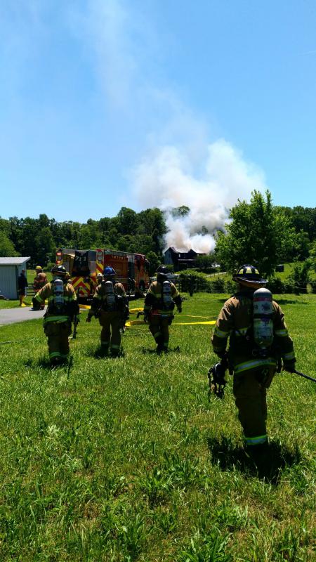 6/4/2019 2 Alarm House Fire 1500 Block of Old Annapolis Rd