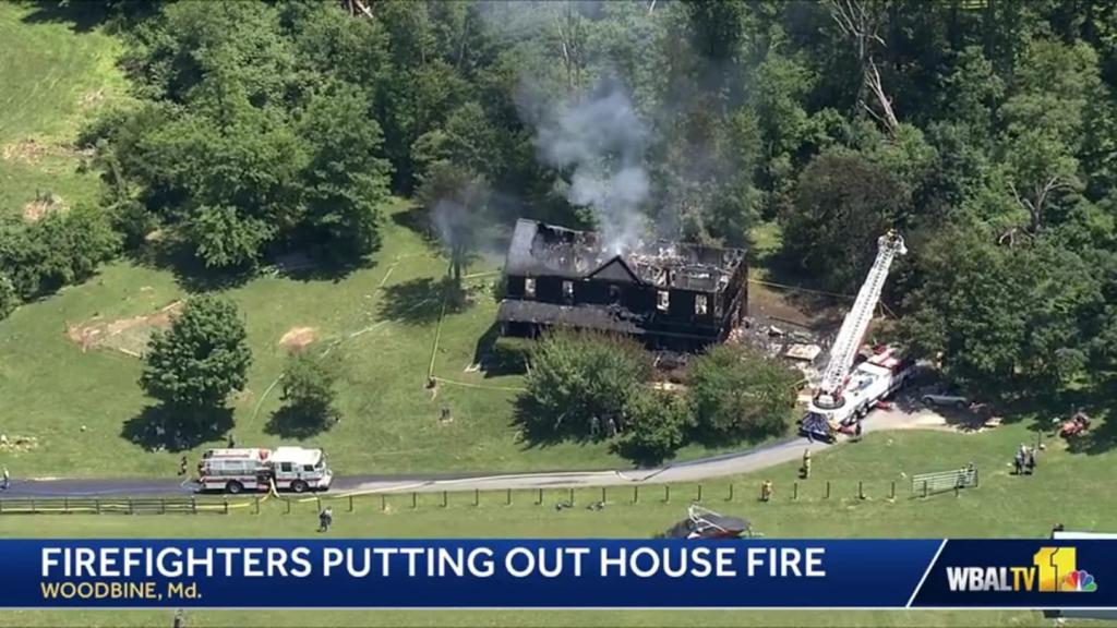 6/4/2019 2 Alarm House Fire 1500 Block of Old Annapolis Rd